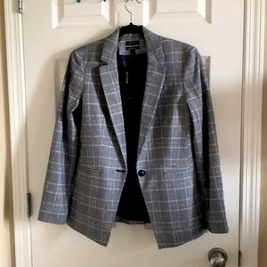 RW&CO blue plaid blazer